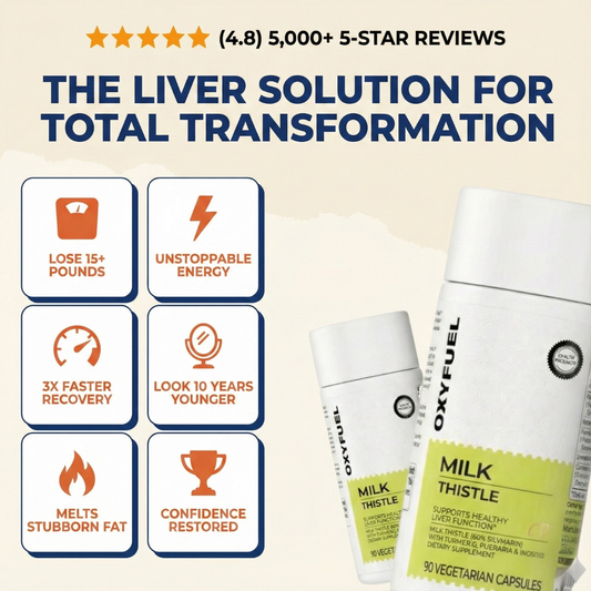 TrueNorth™ Viral Milk Thistle Liver Detox & Colon Cleanse (Recommended by Hepatologist Doctors)