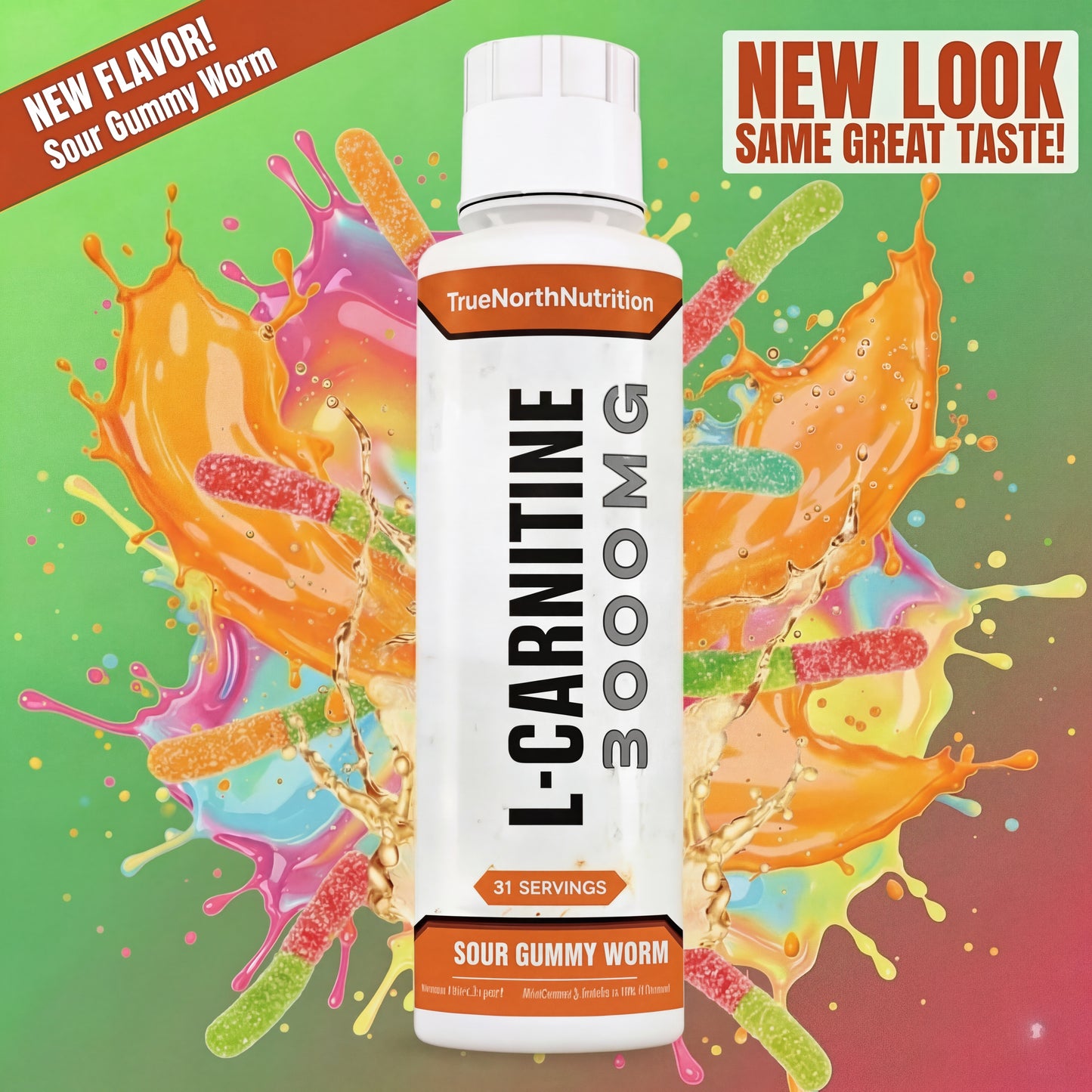 TrueNorthNutrition™ Liquid L-Carnitine 3000 MG
