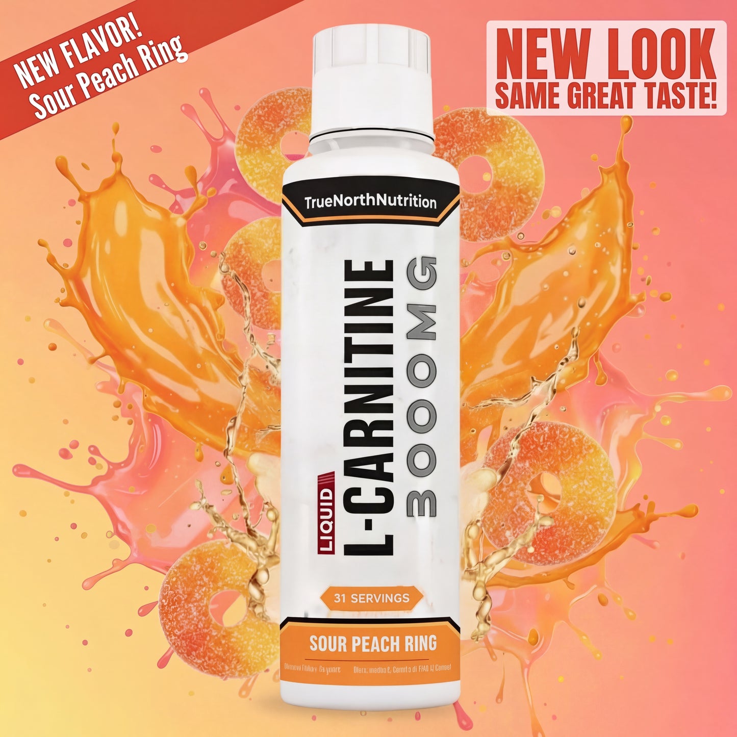 TrueNorthNutrition™ Liquid L-Carnitine 3000 MG
