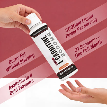 TrueNorthNutrition™ Liquid L-Carnitine 3000 MG